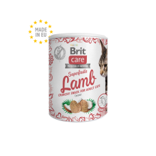 Brit Care Cat Snack Superfruits Lamb with Coconut 100g (2 Packs)
